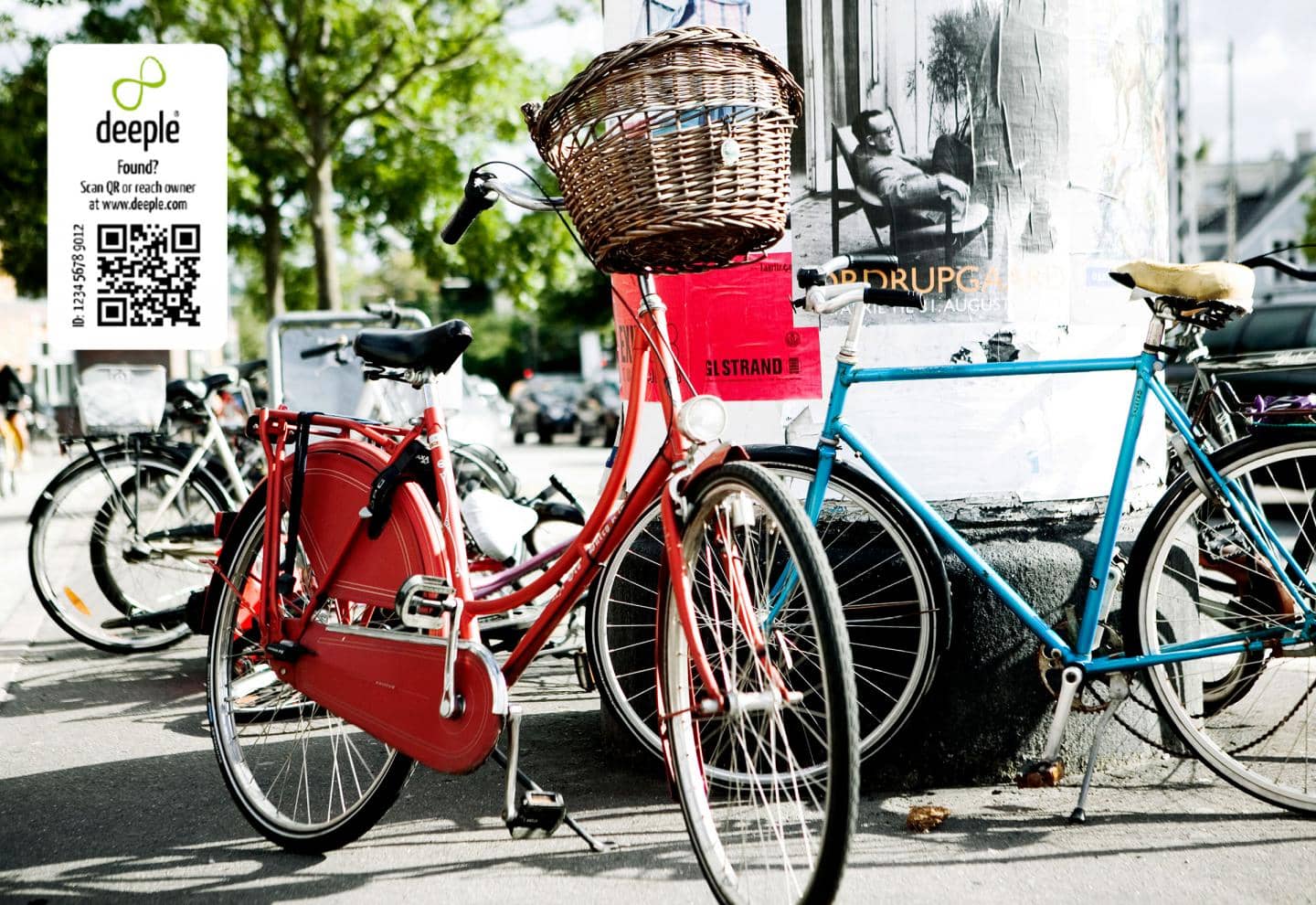 Sæt en QR-kode på dine nøgler, mobil eller cykel og få dine ting tilbage, hvis du mister dem.