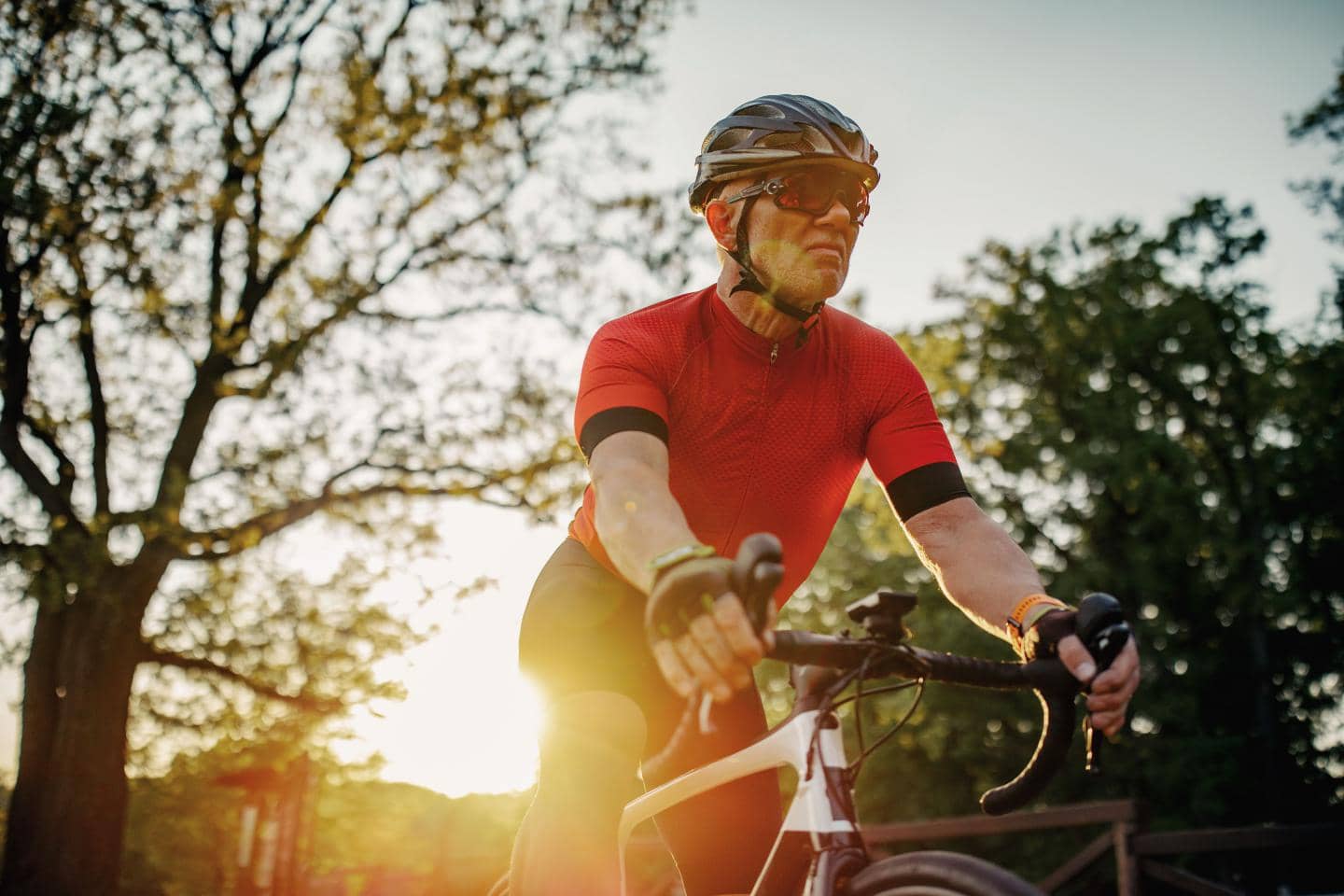 Cykling er sundt, også når man er oppe i årene.